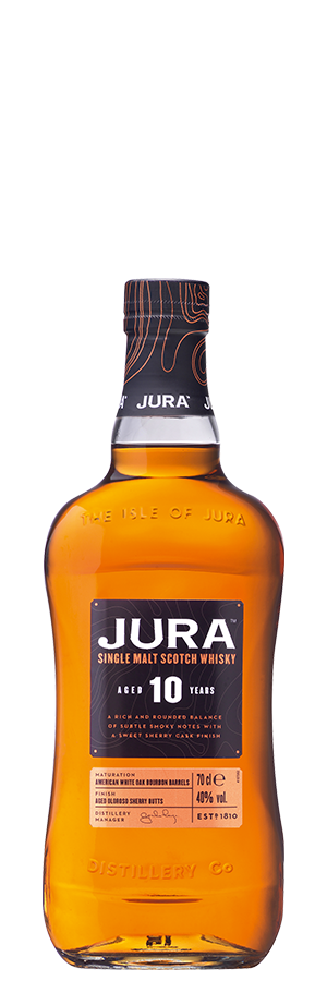 Isle of Jura Island Single Malt Scotch Whisky 10 Jahre 