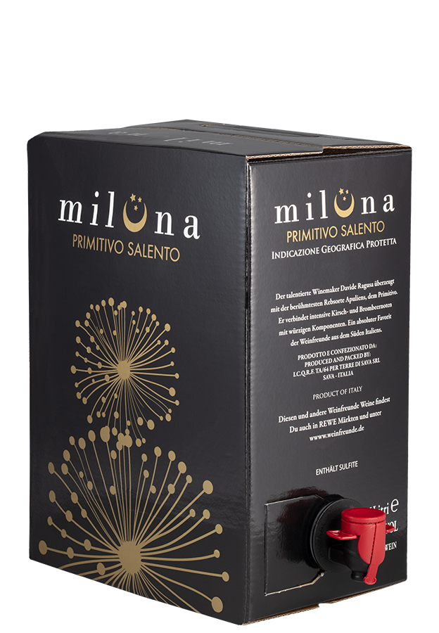 Miluna Primitivo Salento Bag-in-Box - 5,0 L 2022