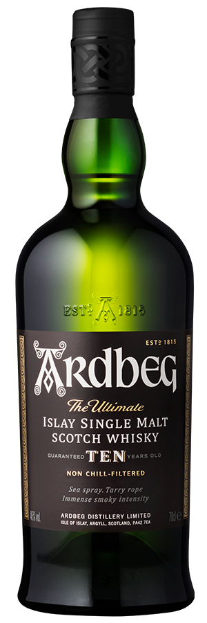 Ardbeg Ten Years Islay Single Malt Scotch Whisky 