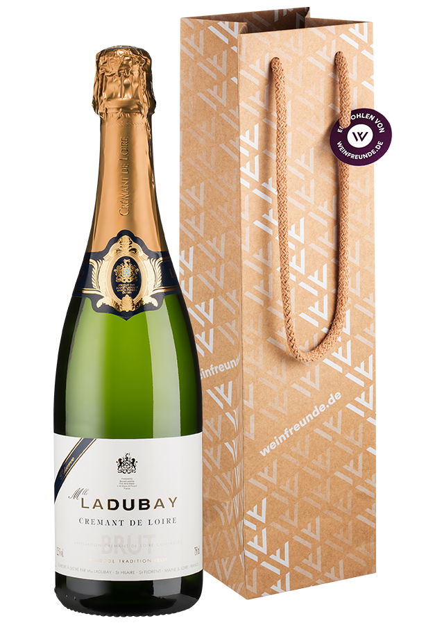 Crémant de Loire Réserve mit Geschenktasche 