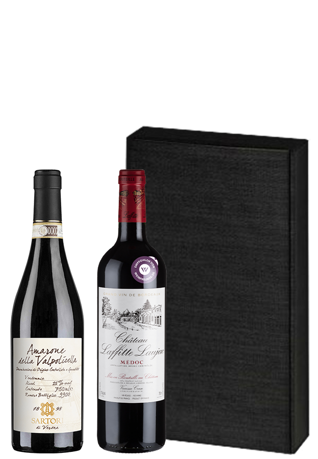 2er-Rotwein Geschenkset Premium 