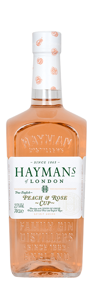 Hayman’s Peach & Rose Cup Gin 