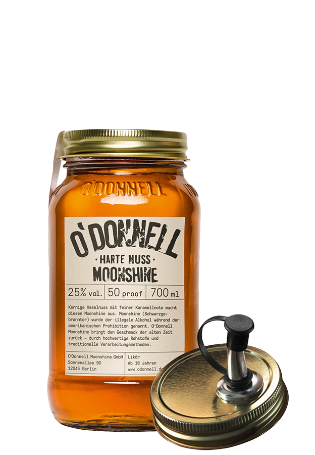 O'Donnell Moonshine Harte Nuss Likör 