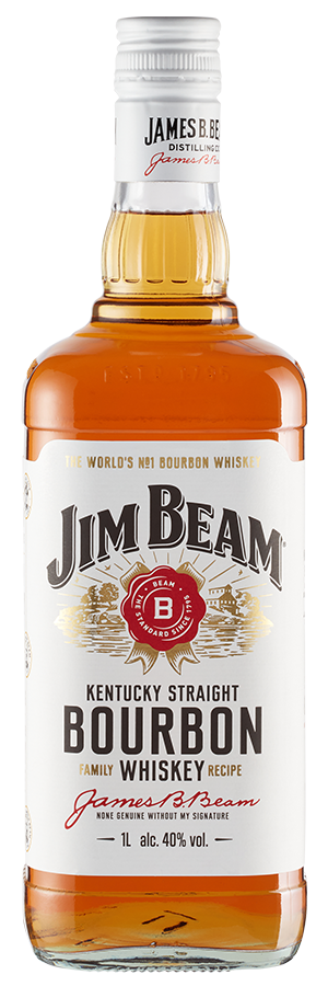 Jim Beam Bourbon Whiskey - 1L 